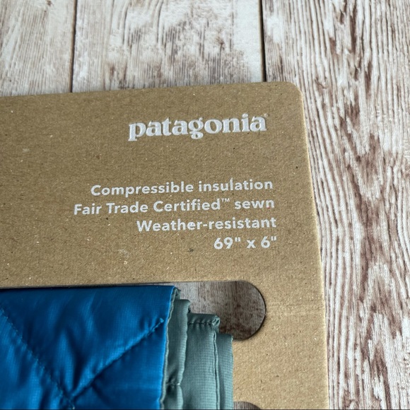 PATAGONIA NANO PUFF SCARF WEATHER RESISTANT BLUE - Picture 2 of 7